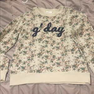 Urban outfitters camouflage print crewneck